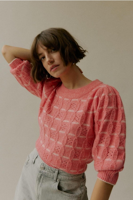 Vero Moda vmnewleonor 3/4 o-neck pullover ga